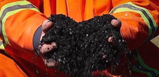 Man holding substrate